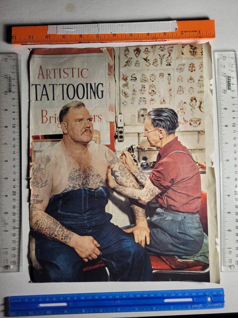 1950/'s ART TATTOO MAN