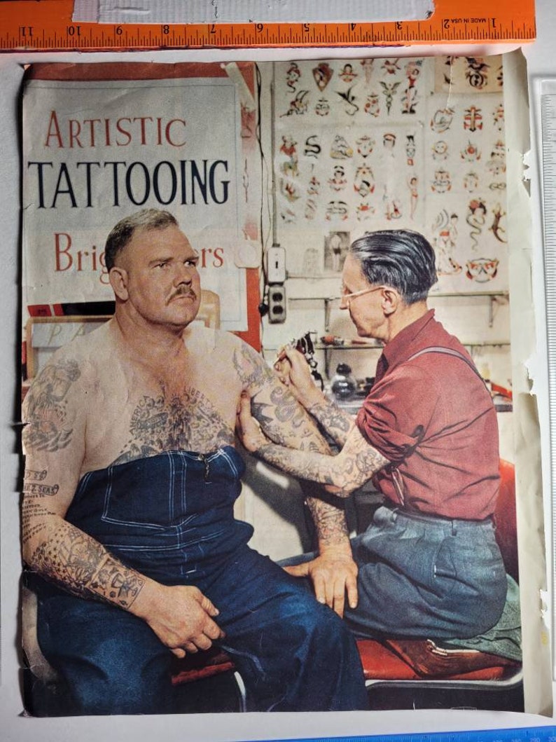 1950/'s ART TATTOO MAN