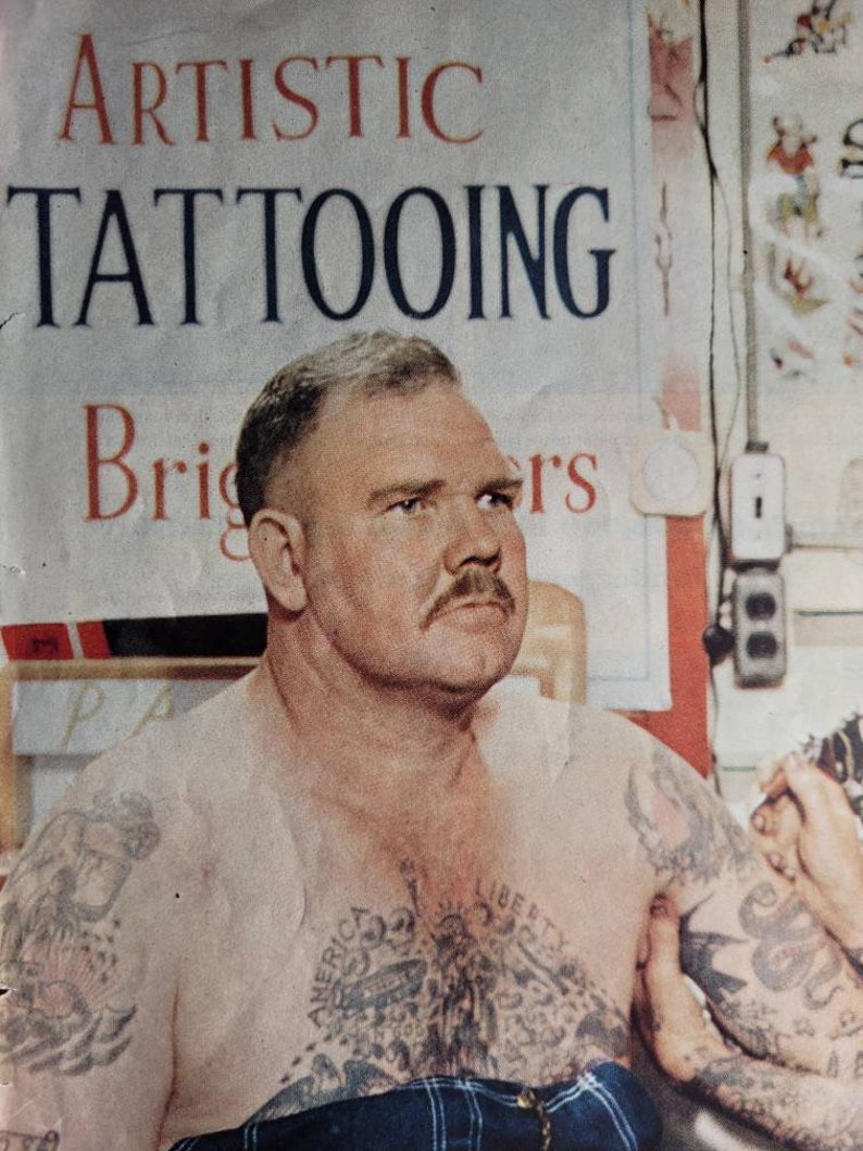 1950/'s ART TATTOO MAN