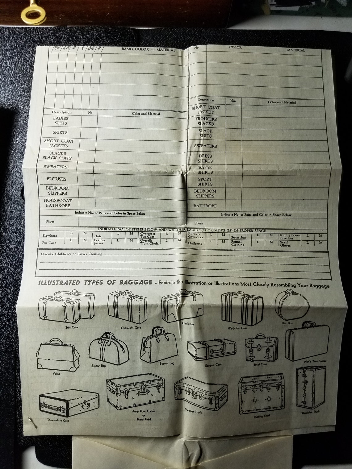 1951 Lost LUGGAGE on GREYHOUND Bus LETTER Etsy