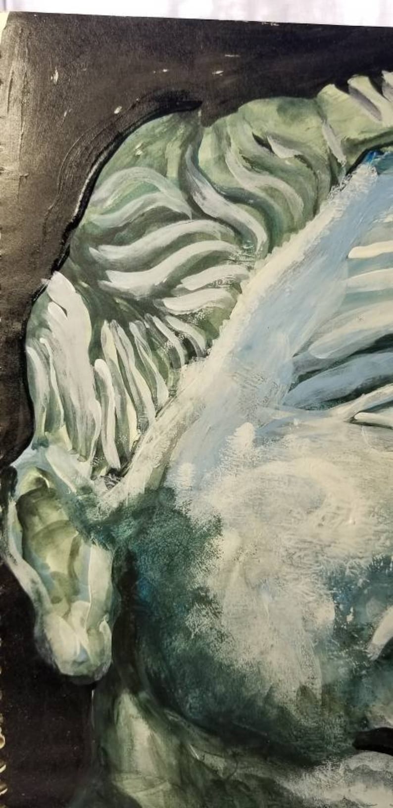 extraordinary discovery ORIGINAL ARTWORK WATERCOLOR painting roman rome italy italian