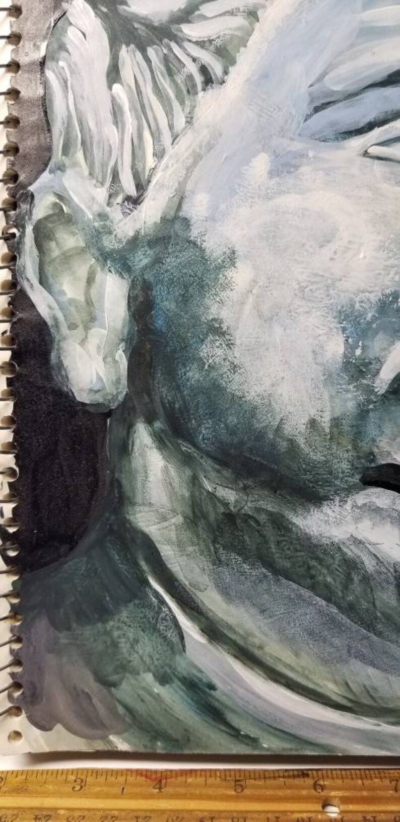 extraordinary discovery ORIGINAL ARTWORK WATERCOLOR painting roman rome italy italian