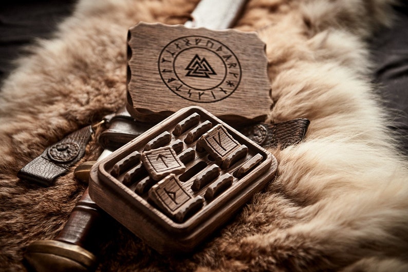Armanen Runes in a box Guido von List version Etsy