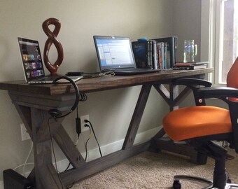 Farmhouse desk | Etsy