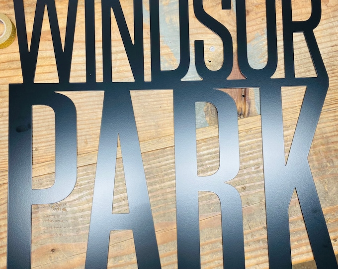 Windsor Park Sign