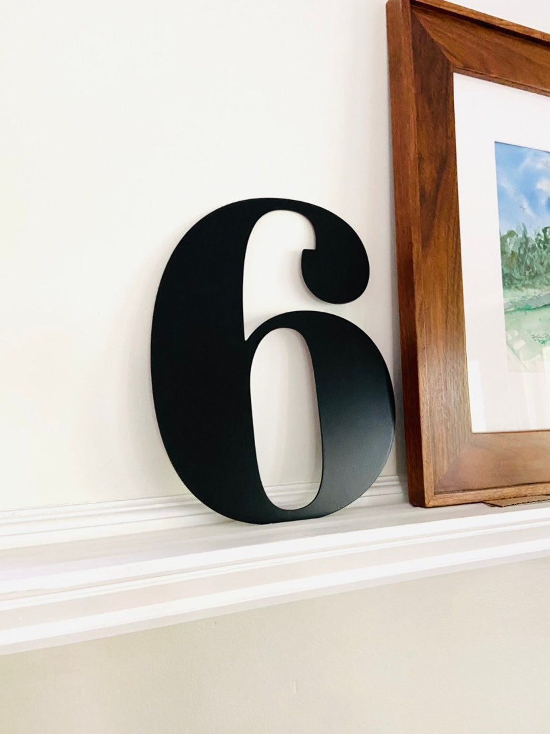 Large Metal Numbers Etsy