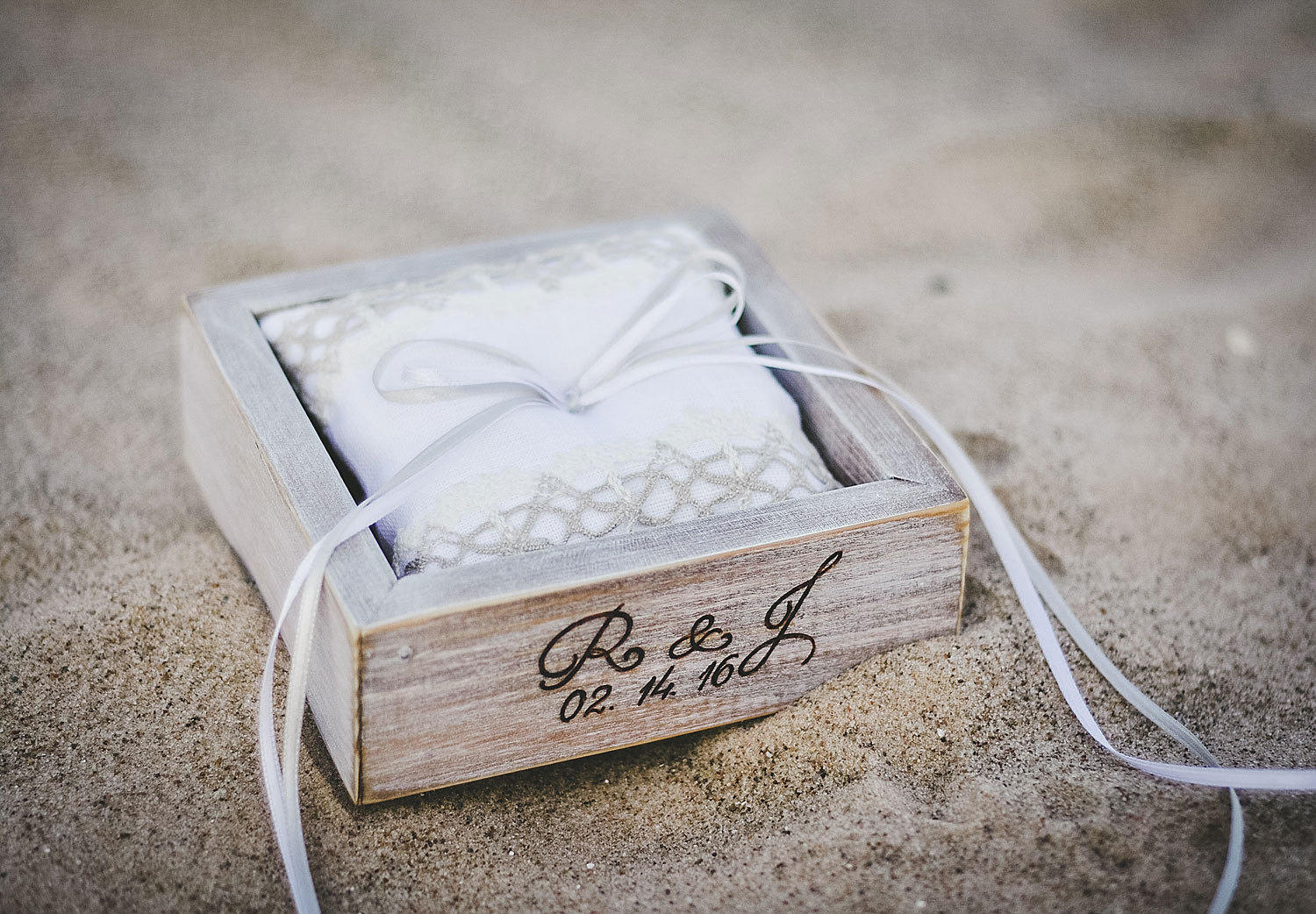 Wedding Ring Pillow Wedding Ring Box Wedding Ring Bearer Pillow Rustic ...
