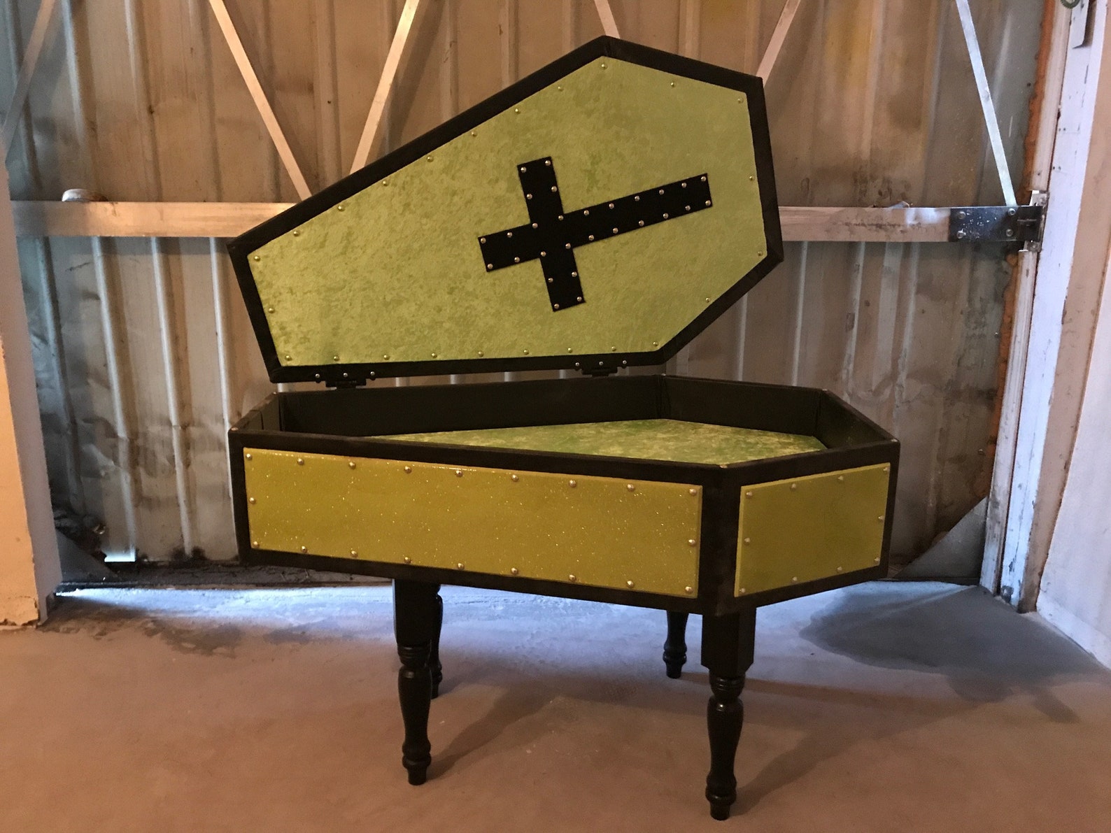 Coffin Coffee Table Etsy