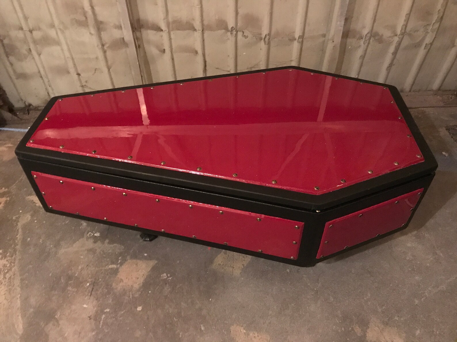 Coffin Coffee Table Etsy
