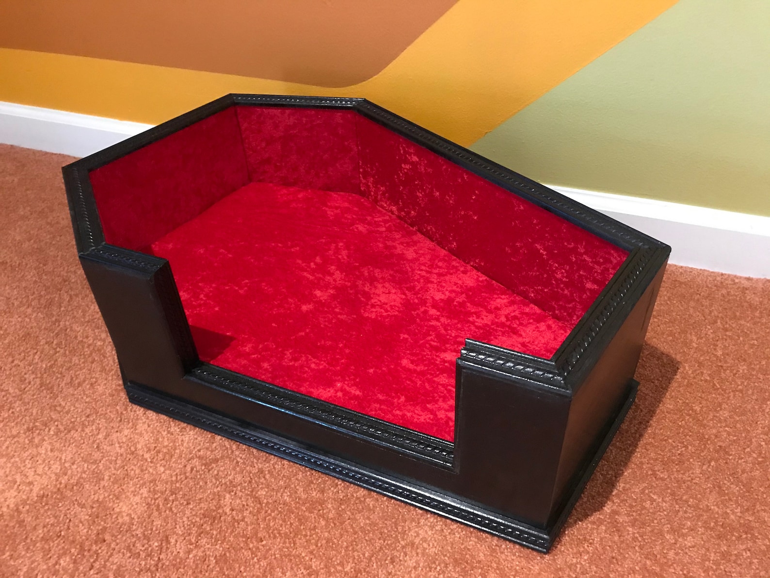 Coffin Pet Bed Etsy