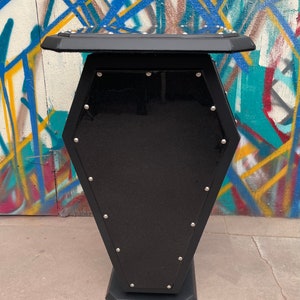 Coffin End Table
