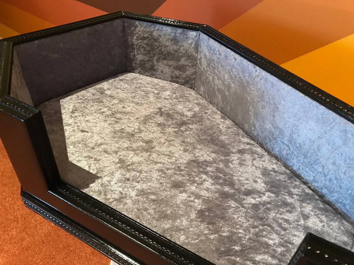 Coffin Pet Bed Etsy