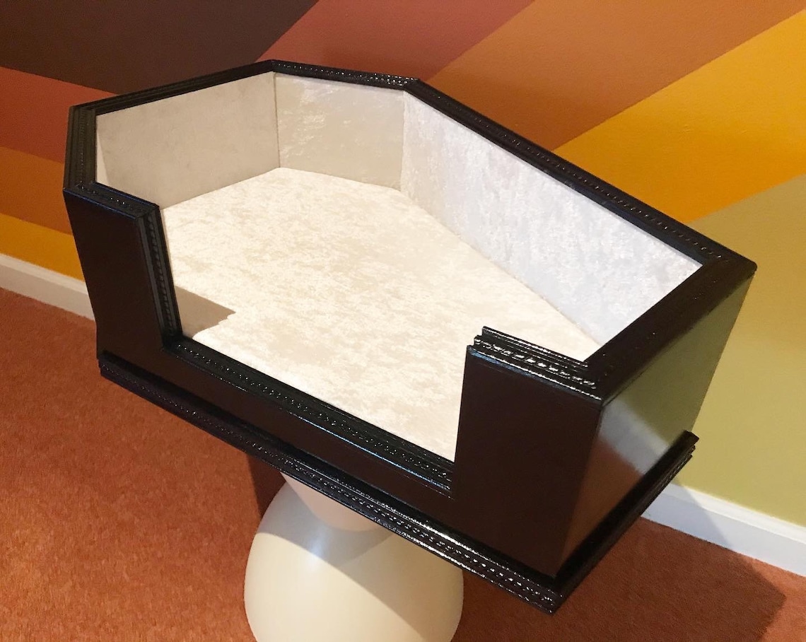 Coffin Pet Bed Etsy