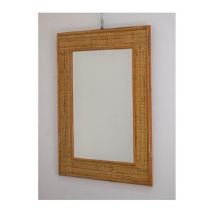 Specchio con ripiano in bambù da parete acquista QUI
