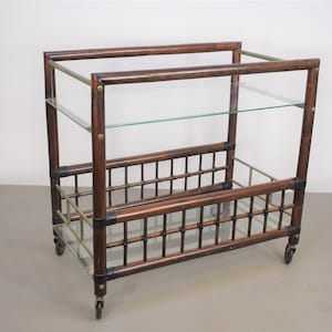 Bar trolley par Afra et Tobia Scarpa, Italie, années 60.