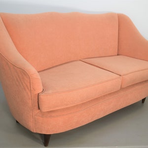 Sofa in the style of Gio Ponti for Home and Garden, Italy, 50s.