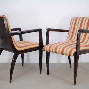 Pair of armchairs Guglielmo Ulrich (attributed), Italy, 50s.
