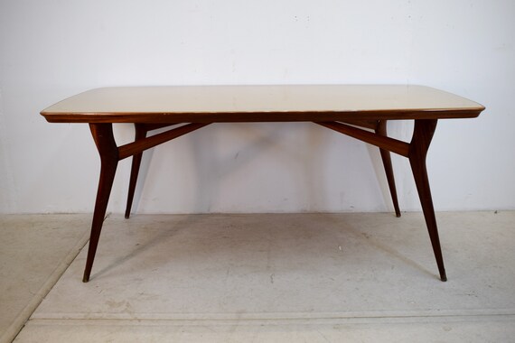 Ico Parisi Table In The Style Of Italian Production 1950s Etsy