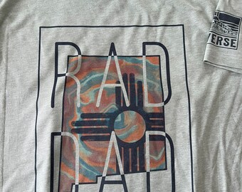 New Mexico Rad Dad T-Shirt, Soft Breathable Wicking Modern Fit Shirt, New Mexico Outdoor Enthusiast Apparel, Shop Small Local Business