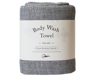 Nawrap Binchotan Charcoal Body Wash Towel