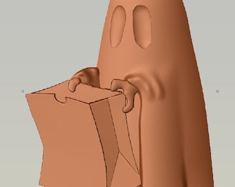 Halloween Ghost 3d STL-Datei