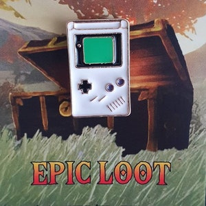 Retro Game Boy enamel pin badge