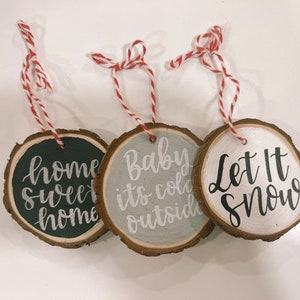 Wooden Custom Ornament | Christmas | Ornaments | Wooden | Personalized ...