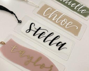 Name Bookmark | Customized | Acrylic