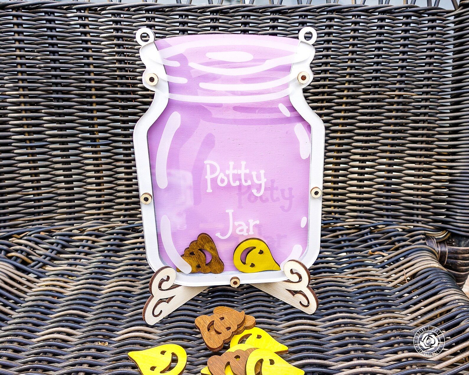 Potty Training Jar Personalized Rewards Jar Custom Toilet Etsy