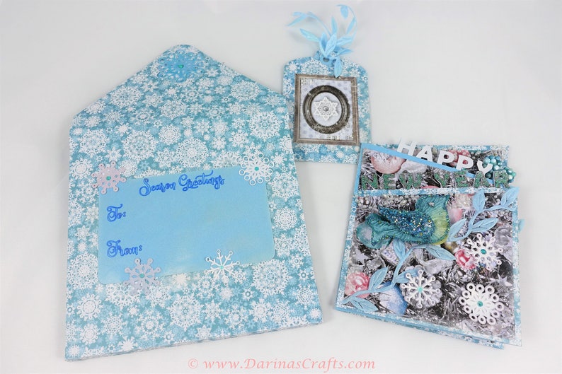 Download 5 Z fold cards SVG Bundle SVG Card kit for Christmas New ...