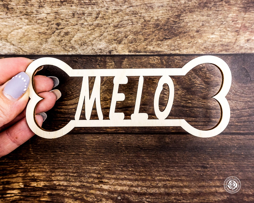 Personalized Dog Name Sign Wood Dog Name Plate Dog Name Etsy