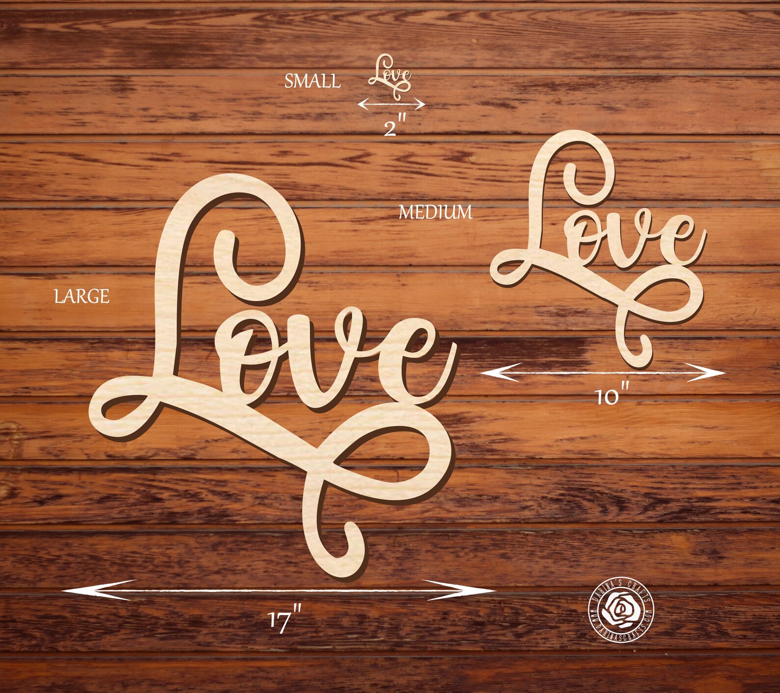 Wood Love Sign Love Wood Word Cutout Love Wedding Decor Etsy
