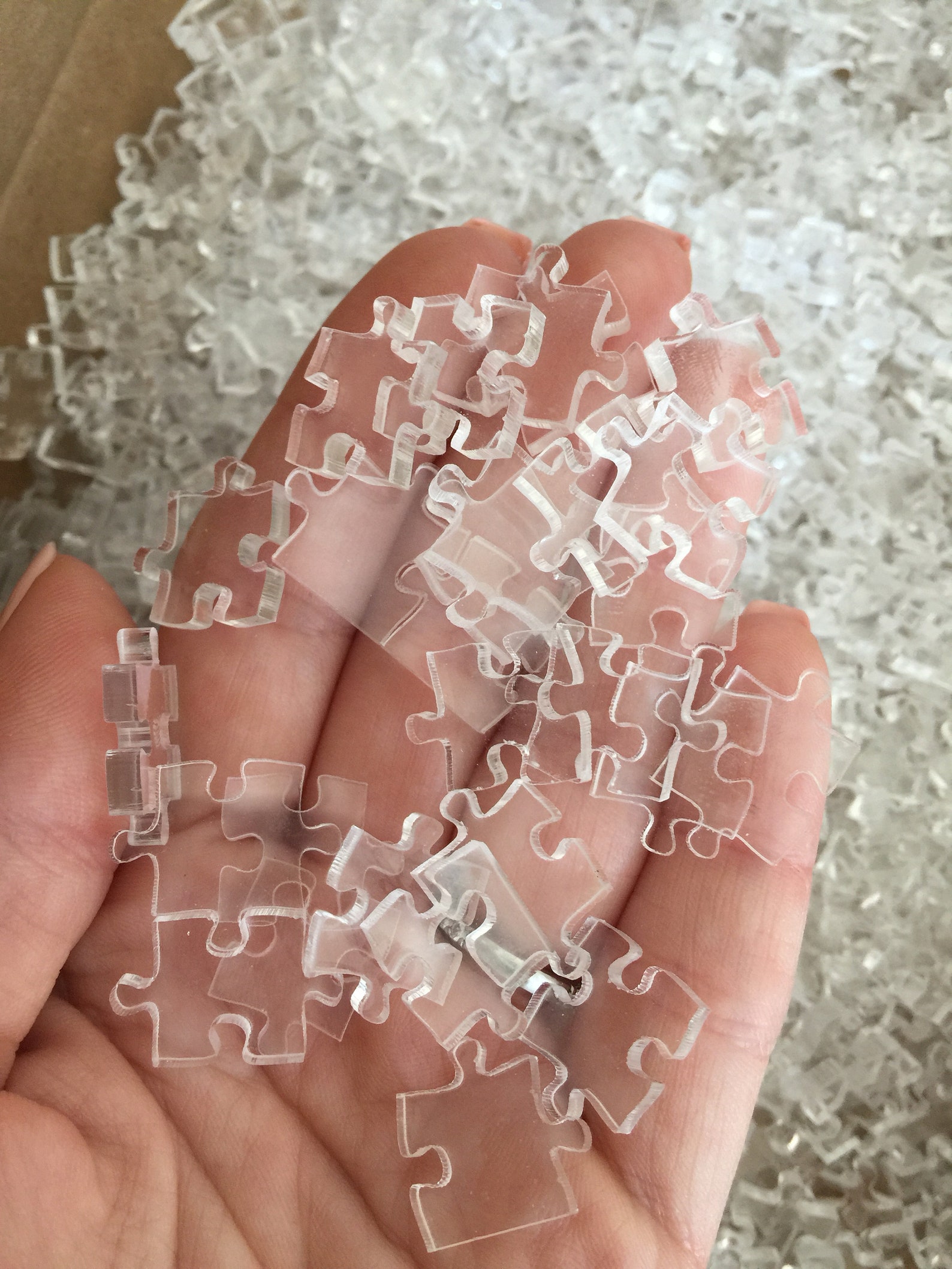 1000 Impossible Clear Jigsaw Puzzles 1000 Piece Custom Etsy