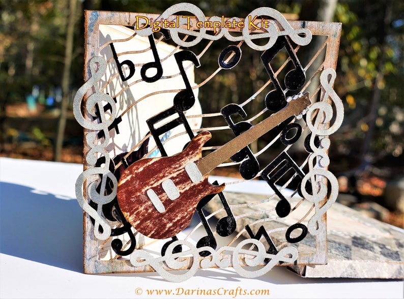 Download Dxf File Birthday Card Studio 3 Card For Musicians Svg Bundle Guitar Card Svg Interactive Card Svg Sliding Card Svg Musical Card Svg Diy Kits Electronics Accessories Ninebot Ro