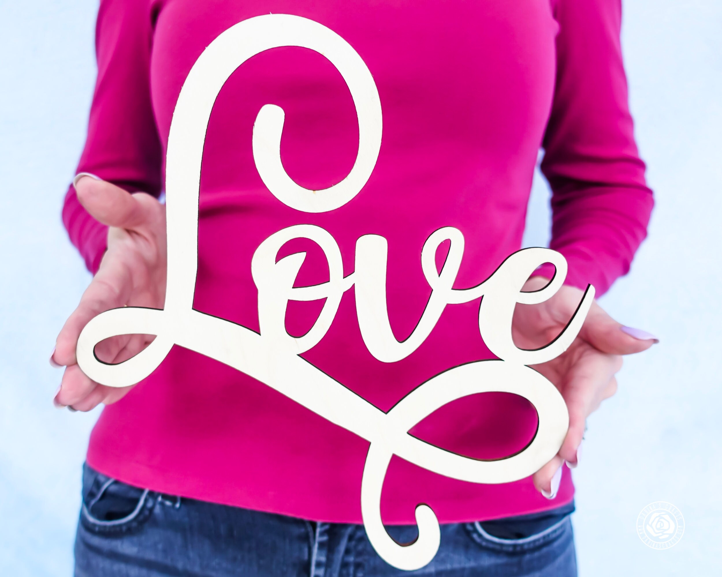 Wood Love Sign Love Wood Word Cutout Love Wedding Decor Etsy