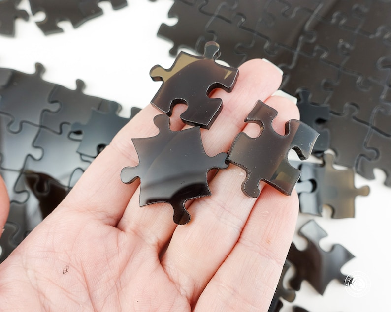 NO Edge Impossible Clear Puzzle Impossible Acrylic Jigsaw Etsy