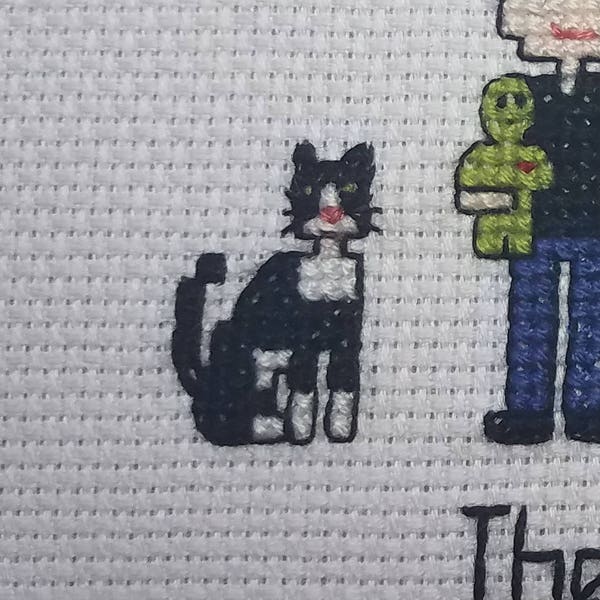 Add on Pet for Cross Stitch Family Portrait