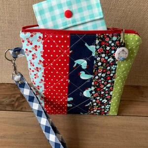 Conjunto de muñequeras Pretty Blue Birds
