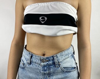 nike tube top and shorts