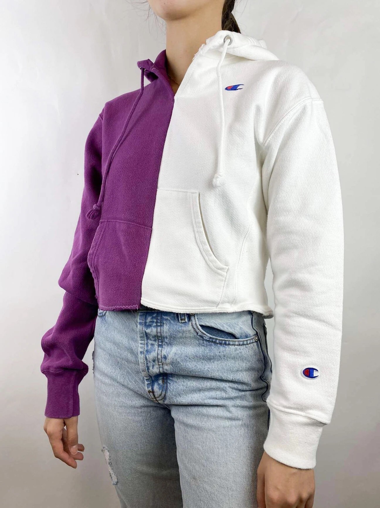 reworked split shirts
