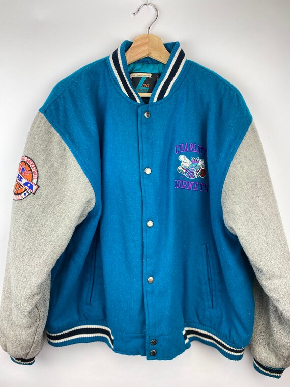 Vintage Charlotte Hornets Varsity Jacket