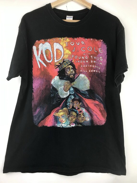 J. Cole KOD Tour Shirt