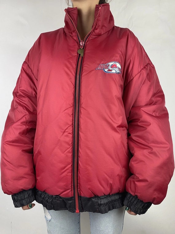 Reversible Colorado Avalanche Puffer Jacket