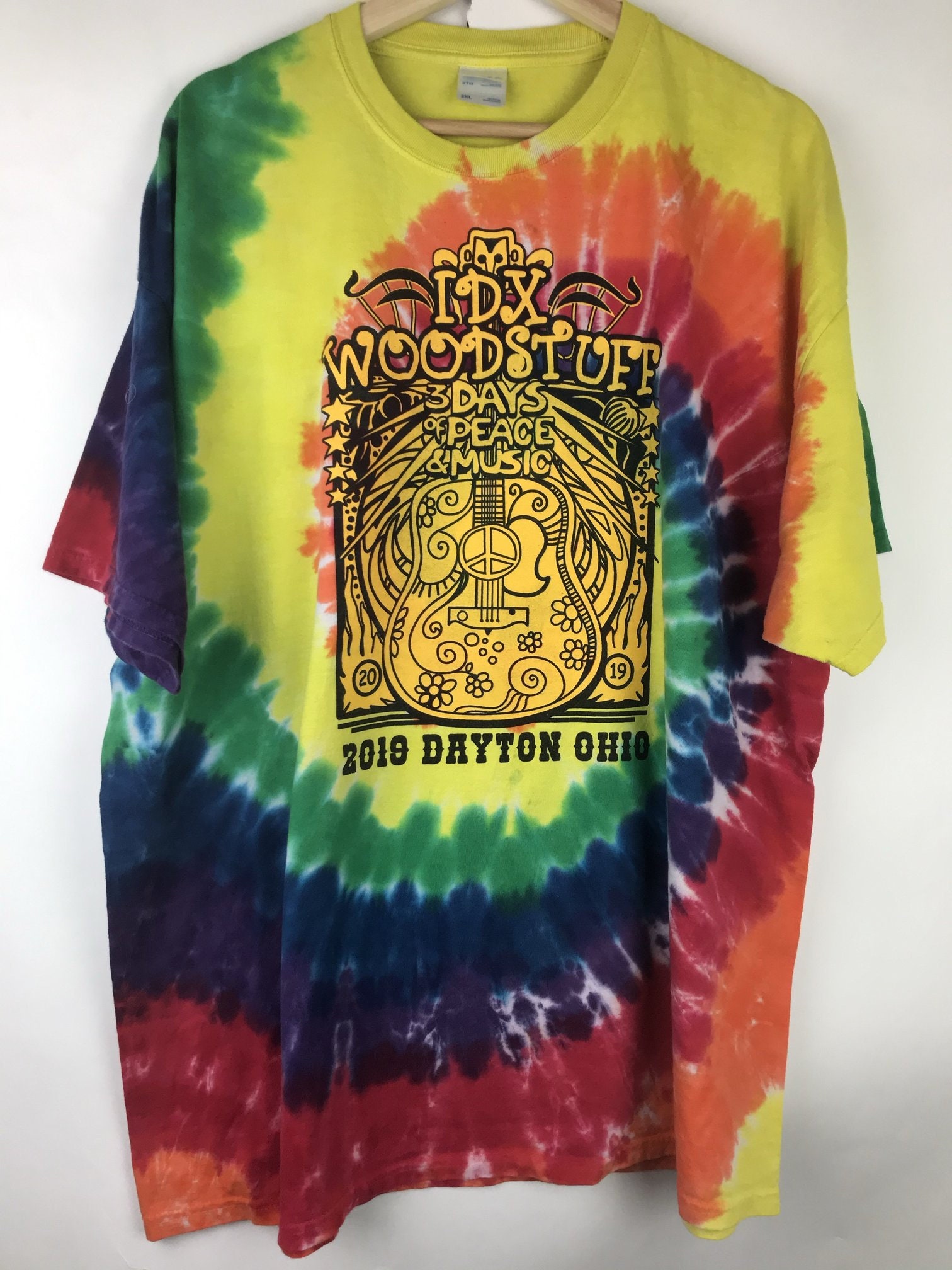 Tie Dye Woodstock Shirt | Etsy