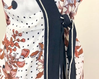 Maeve by Anthropologie Floral Wrap Dress Size 0