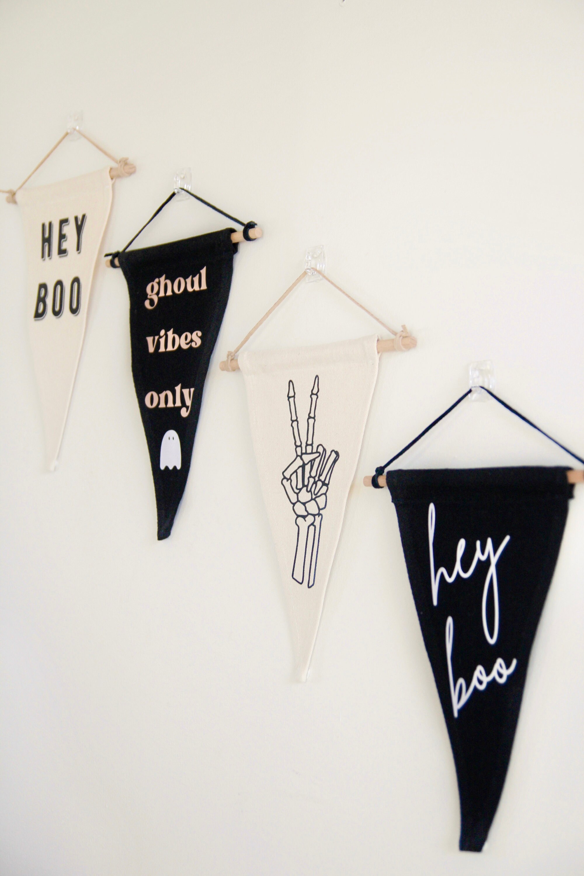 Boho Halloween Halloween Decor Wall Hanging Ghost Decor Etsy