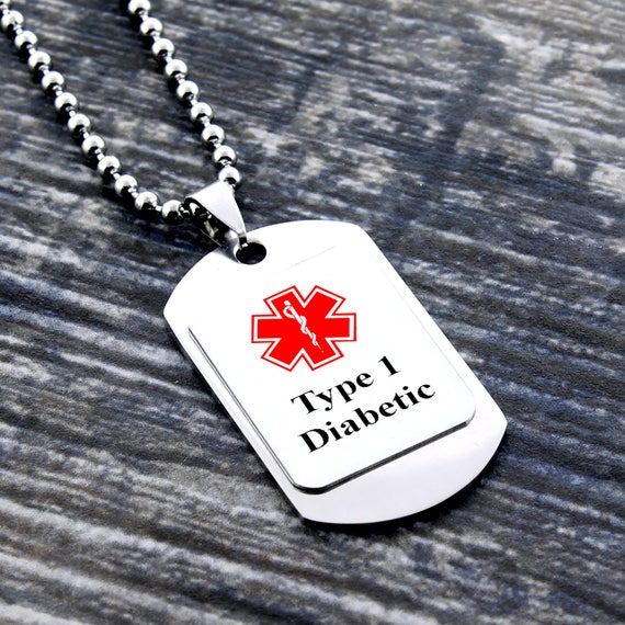 Medical Alert Necklace Medical Alert Jewelry Medical ID Etsy