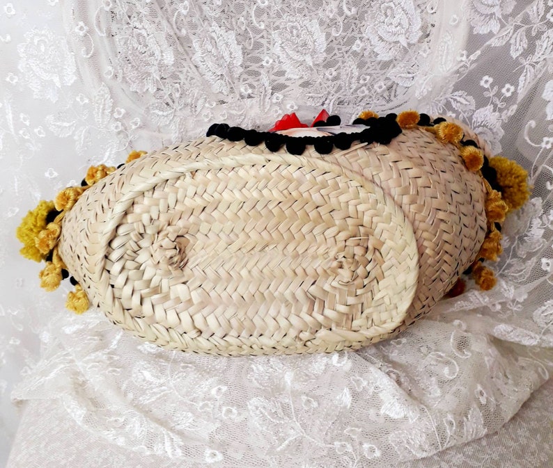 women/'s basket Straw bag summer bag girlfriend gift honeymoon bag