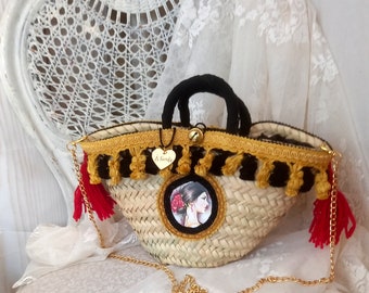 Crochet Mini Coffa Siciliana Portachiavi Coffa Siciliana Uncinetto