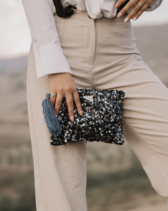 Jewelled clutch bag deals